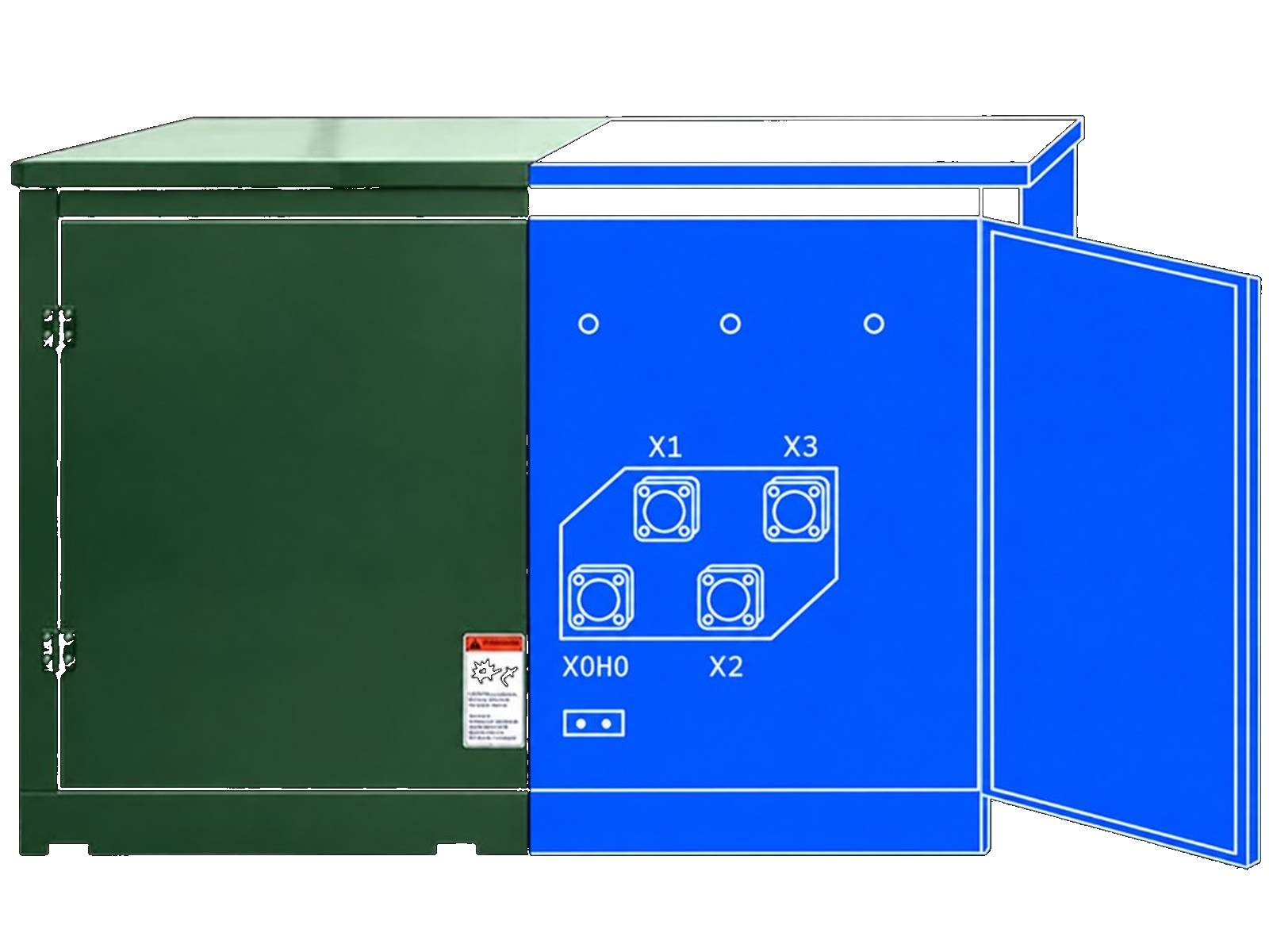 Coregrid padmount transformer