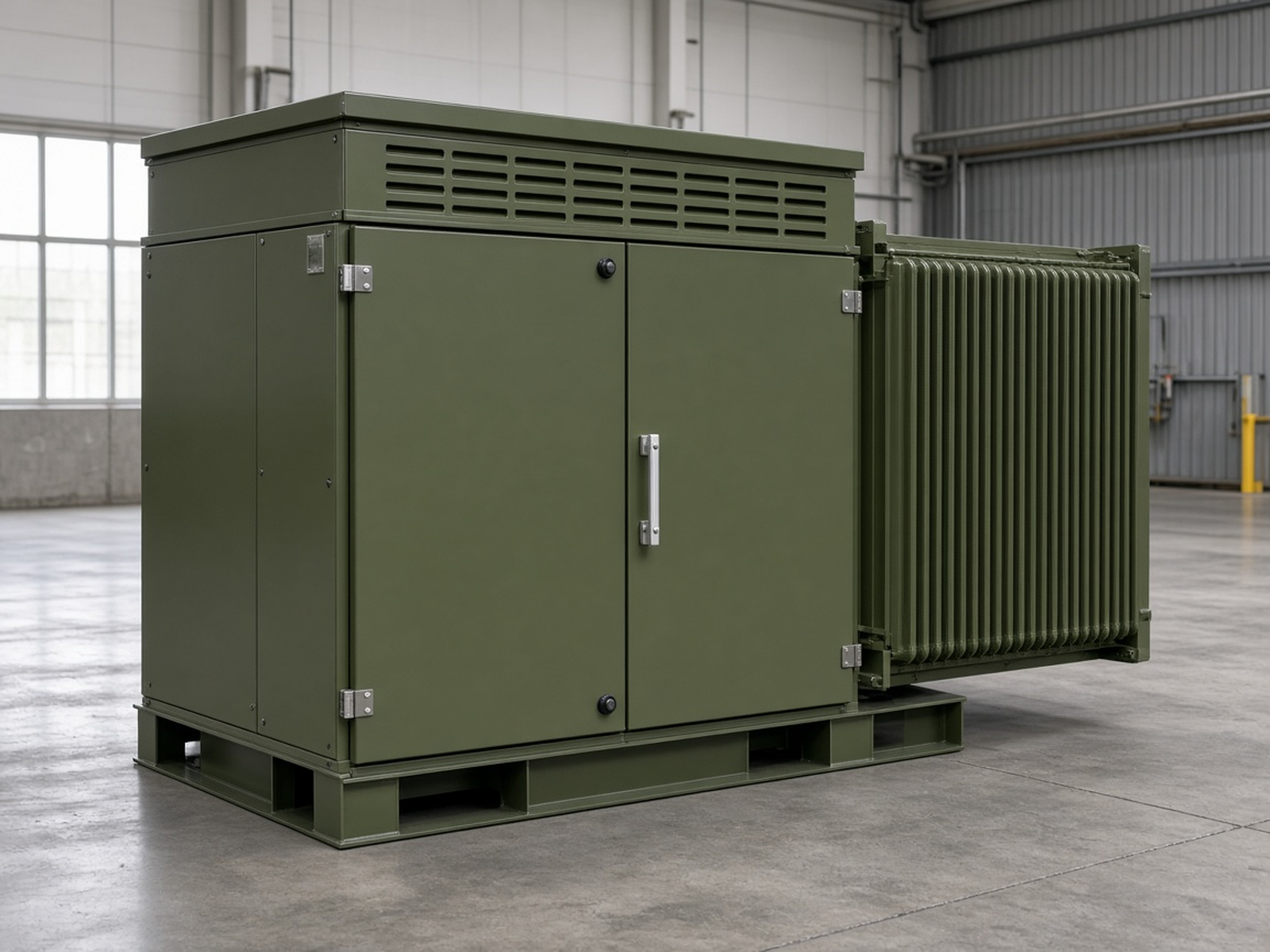 High-capacity padmount transformers